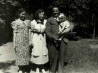36.Z rodzicami i Marią Pigłowską sierpień 1937