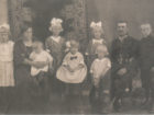 Karolina i Ludwik Flak, dzieci Józefa, Felicja, Joanna, Aleksandra, Stanisława, Antoni, Edward 18 VIII 1924