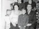 Rodzina Władysława Bistronia. U dołu od lewej Józefa - mama, brat Wacław, ojciec Tadeusz. U góry od lewej siostra Maria i Władysław